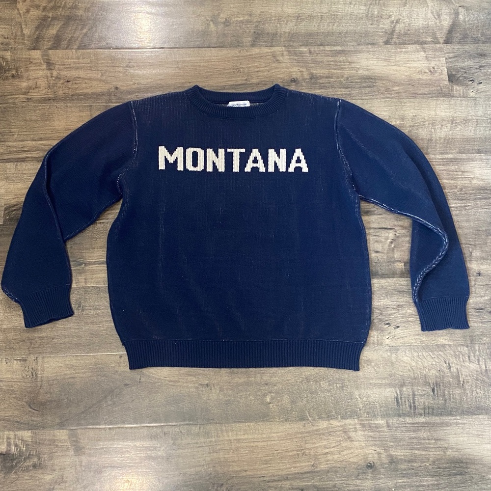 Town Pride Vintage Montana Sweater Navy
